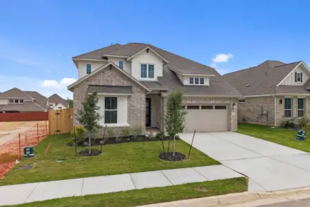 New construction Single-Family house 1033 Sonata Pl, Round Rock, TX 78681 plan Gallatin - image