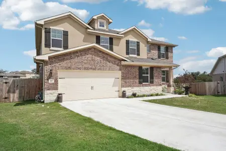New construction Single-Family house 357 Cathedral Mountain Dr, Dripping Springs, TX 78620 The Frontier (C560)- photo 0