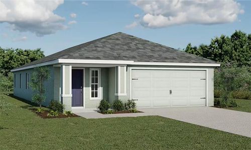New construction Single-Family house 6775 Flagstone Ave, Lakeland, FL 33813 plan Ashlyn - image
