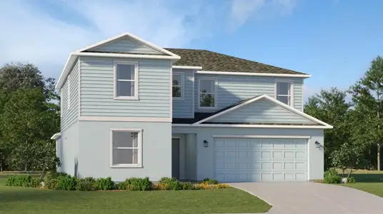 New construction Single-Family house 11882 Savanna Lakes Blvd, Lehigh Acres, FL 33974 plan Nova - image