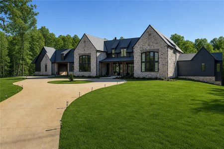 New construction Single-Family house 8445 Serenbe Rd, Chattahoochee Hills, GA 30268 - image