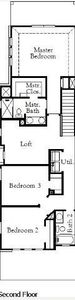 Champagne plan 2nd floor diagram