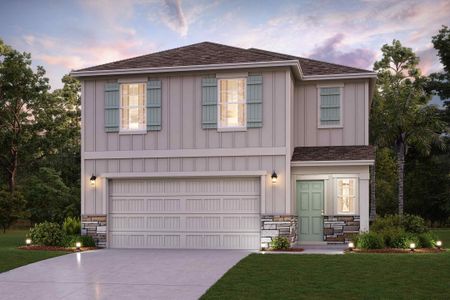 New construction Single-Family house 14796 Macadamia Ln, Jacksonville, FL 32218 plan Delray - image