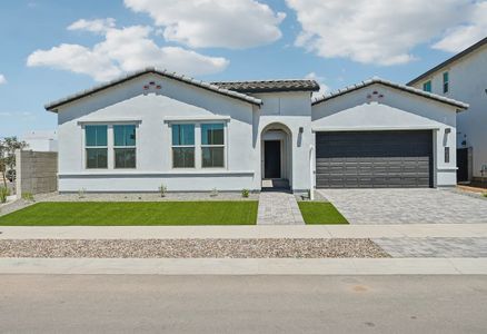 New construction Single-Family house 10424 E Unity Ave, Mesa, AZ 85212 plan 5014 Elevation A - image