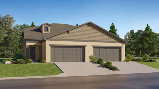 New construction Multi-Family house 18248 Pleasantview Blvd, Land O' Lakes, FL 34638 plan Aurora III - image