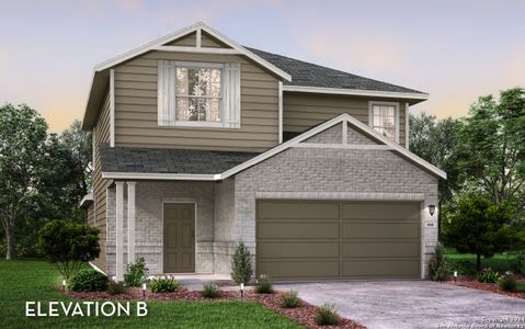 New construction Single-Family house 6659 Cibolo Springs, Converse, TX 78109 Ash- photo 0