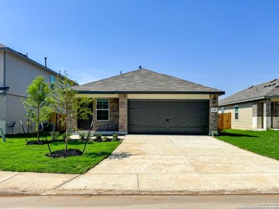 New construction Single-Family house 4210 Thyme Garden, Von Ormy, TX 78073 The Diana- photo 0