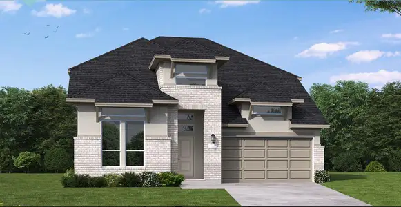 New construction Single-Family house 26075 Peacetree Ln, Magnolia, TX 77316 plan Colleyville - image