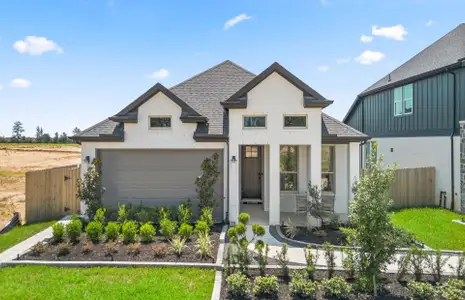 New construction Single-Family house 612 Ruby Bnd, Montgomery, TX 77356 plan Haskell - image