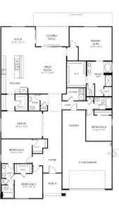 New construction Single-Family house 18464 W Loma Ln, Waddell, AZ 85355 plan Reagan - image