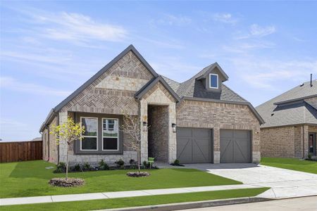 New construction Single-Family house 3853 Solebay Court, Little Elm, TX 75068 Inwood F- photo 0