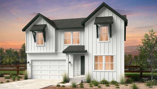 New construction Single-Family house 4254 Ridgewalk Point, Castle Rock, CO 80108 Windsor- photo 0