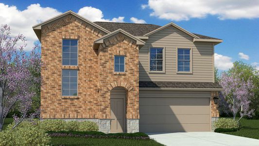 New construction Single-Family house 300 Perk St, Keene, TX 76059 plan Macon - image