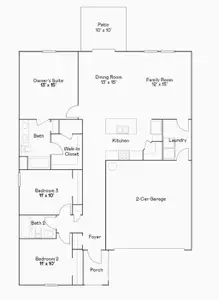 New construction Single-Family house 402 Puma Lp, Groveland, FL 34736 plan Dover - image