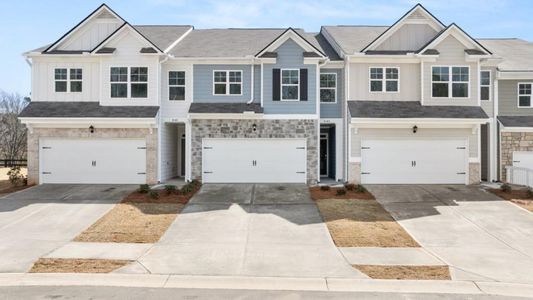 New construction Townhouse house 4145 Kestrel Ct, Gainesville, GA 30506 plan SUDBURY 24' TOWNHOME - image
