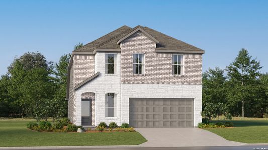 New construction Single-Family house 14836 Quartz Cv, Elmendorf, TX 78112 - image