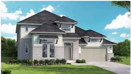 New construction Single-Family house 18607 Valencia Tangelo St, Manvel, TX 77578 plan Murchison - image