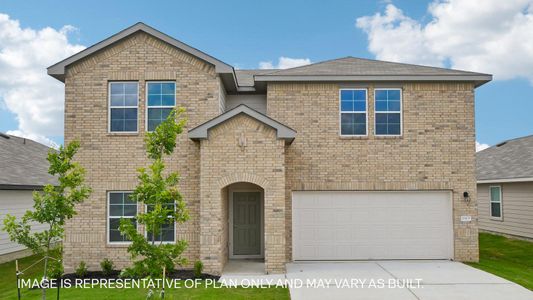 New construction Single-Family house 13407 Eppright Trce, Manor, TX 78653 plan The Quincy - image