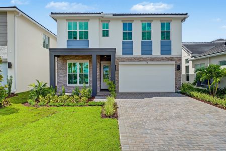 New construction Single-Family house 138 Parkside Wy, Royal Palm Beach, FL 33414 plan Positano III - image