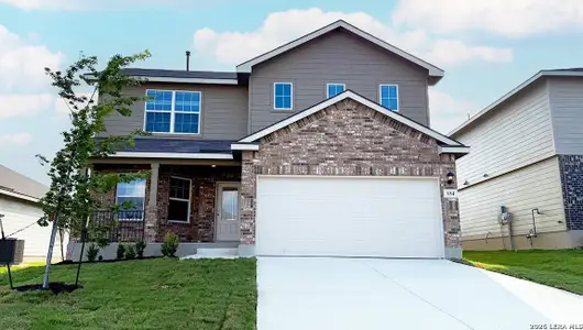 New construction Single-Family house 154 Heron Reef, San Antonio, TX 78253 plan The Walsh - image