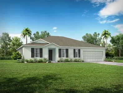 New construction Single-Family house 33 Pine Grove Dr, Palm Coast, FL 32164 plan The Willow - image