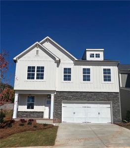 New construction Townhouse house 273 Lakeside Place, Canton, GA 30114 The Lanier- photo 0