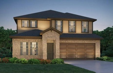 New construction Single-Family house 1214 Romany Fields Dr, Huffman, TX 77336 plan The Reynolds (890) - image
