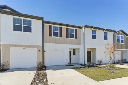 New construction Townhouse house 14967 Pisa Pkwy, Dade City, FL 33523 plan Pulsar - image