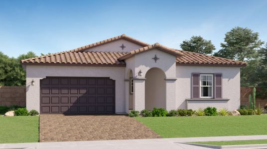 New construction Single-Family house 23037 E Bonanza Ct, Queen Creek, AZ 85142 plan Juniper Plan 4584 - image