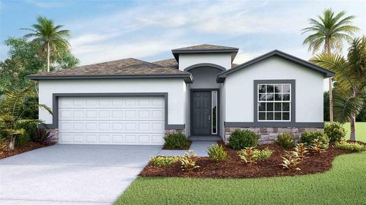 New construction Single-Family house 7363 Rome Lane, Brooksville, FL 34613 Lantana- photo 0