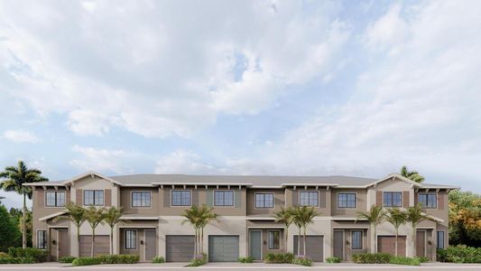 New construction Townhouse house 4849 Dillion St, Lake Worth, FL 33463 - image