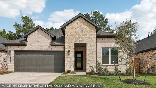 New construction Single-Family house 602 Paisley Harbor Ct, Conroe, TX 77304 plan Opal - image