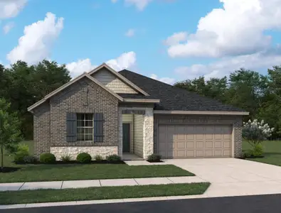 New construction Single-Family house 10026 Red Knot St, Mont Belvieu, TX 77523 plan Avery - image