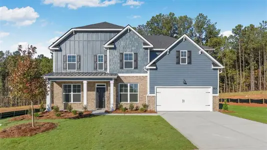 New construction Single-Family house 170 Sapelo Dr, Senoia, GA 30276 plan Savannah - image