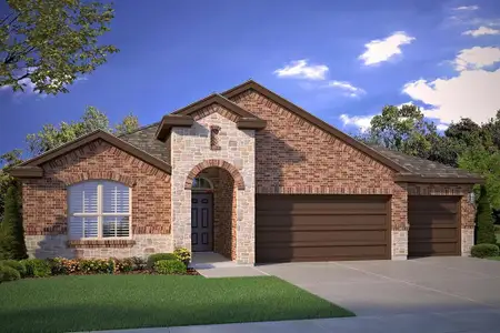 New construction Single-Family house 126 Castell Ct, Rhome, TX 76078 plan BLANCO - image