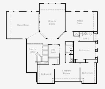 St. Charles II 2nd floor Diagram