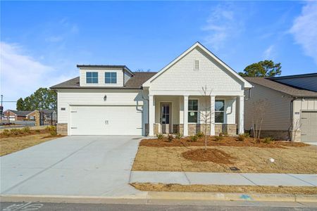 New construction Single-Family house 1762 Juniper Berry Way, Loganville, GA 30052 The Edison A- photo 0 0