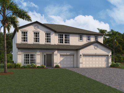 New construction Single-Family house 888 Hillshire Pl, Spring Hill, FL 34609 null- photo 1 1