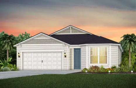 New construction Single-Family house 83 Lake Manatee Dr, Palm Coast, FL 32137 plan Highgate - image