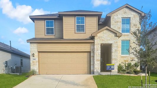 New construction Single-Family house 21144 Gravel Keep, San Antonio, TX 78266 plan The Pierce - image