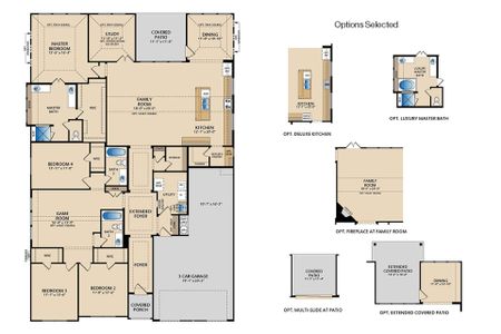 New construction Single-Family house 2006 Clairmount Dr, Rockwall, TX 75087 plan Brighton - image