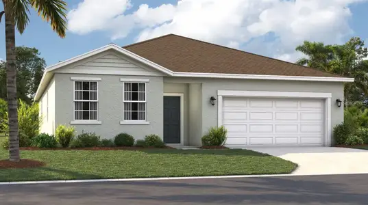 New construction Single-Family house 850 Pebble Crest Ln, Eagle Lake, FL 33839 plan The Webber - image