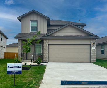 New construction Single-Family house 109 Chipping Alley, Floresville, TX 78114 Jasmine - photo 0