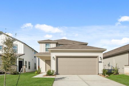 New construction Single-Family house 19935 Park Mesa Ln, Porter, TX 77365 plan HAMPTON - image