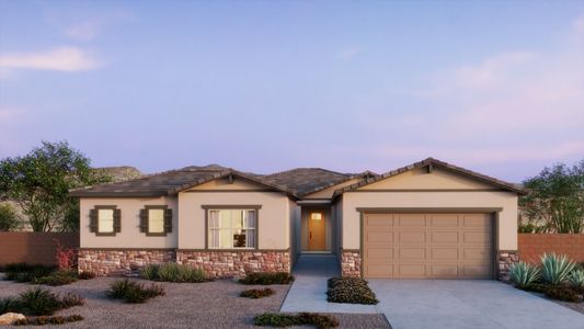 New construction Single-Family house 7489 W Saguaro Perch Wy, Marana, AZ 85658 plan Mint - image