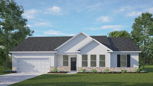 New construction Single-Family house 4105 Edsel Dr, Bailey, NC 27807 plan Mills - image