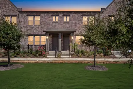 New construction Townhouse house 2410 Glacier Wy, Mansfield, TX 76063 plan Berkeley - image