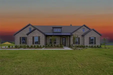 New construction Single-Family house 809 Valley Ridge Rd, Van Alstyne, TX 75495 plan Cedar Sage - image