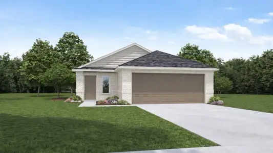 New construction Single-Family house 14130 Desert Marble Wy, Splendora, TX 77372 plan Amber - image