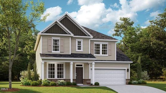 New construction Single-Family house 280 Maverick Ln, Dunn, NC 28334 plan Jessamine - image
